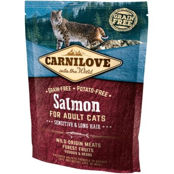 Katzen - Trockenfutter CARNILOVE Adult Salmon Sensitive...