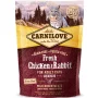 Katzen - Trockenfutter CARNILOVE Adult Fresh Chicken &amp; Rabbit, 400 g