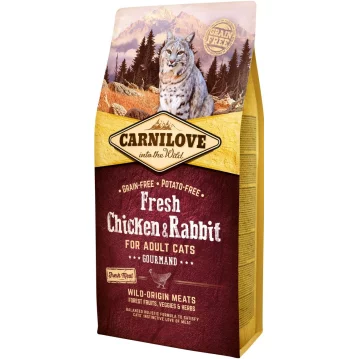 Katzen - Trockenfutter CARNILOVE Adult Fresh Chicken...