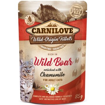 Katzen - Nassfutter CARNILOVE Adult Wild Boar &...