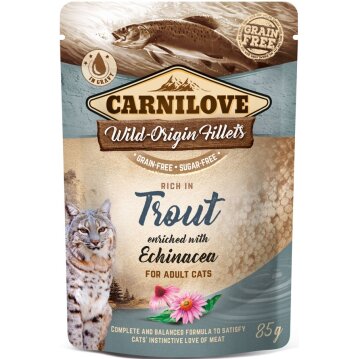 Katzen - Nassfutter CARNILOVE Adult Trout &...