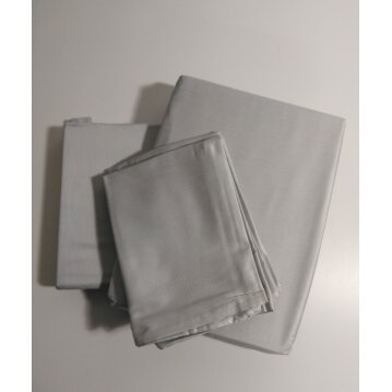 SATTY Satin - Bettwäsche, 160 x 200, schwarz -...