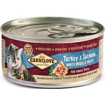 Katzen - Nassfutter CARNILOVE Adult Turkey &amp; Salmon,...