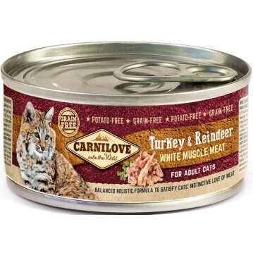 Katzen - Nassfutter CARNILOVE Adult Turkey &...