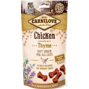 Katzen - Snacks CARNILOVE Soft Snack Chicken & Thyme,...