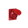 PCE CEE-Anbausteckdose schr&auml;g 16A 5p 6h IP44/54 400V Type: 415-6