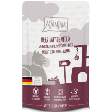 Katzen - Nassfutter MJAMJAM Cat Adult Wild &amp;...