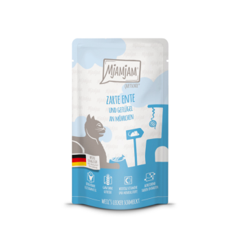 Katzen - Nassfutter MjAMjAM Adult Zarte Ente &amp;...