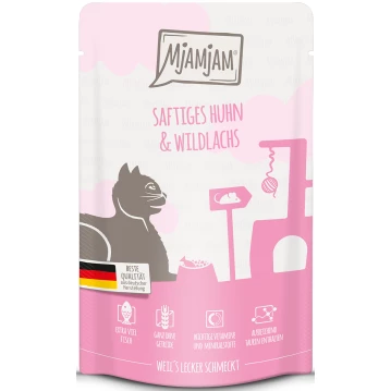 Katzen - Nassfutter MJAMJAM Cat Adult Huhn &amp;...