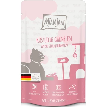 Katzen - Nassfutter MJAMJAM Cat Adult Garnelen &amp;...