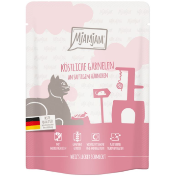 Katzen - Nassfutter MJAMJAM Cat Adult Garnelen &amp;...