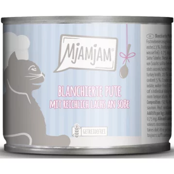 Katzen - Nassfutter MJAMJAM Cat Adult Pute &amp; Lachs an...