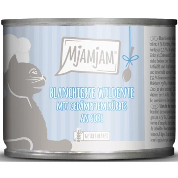 Katzen - Nassfutter MJAMJAM Cat Adult Wildente &amp;...