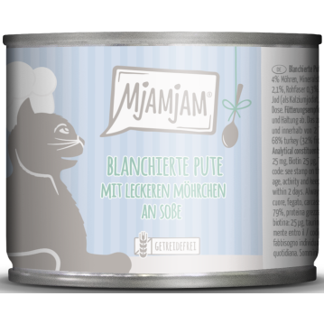 Katzen - Nassfutter MJAMJAM Cat Adult Pute &...