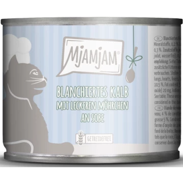 Katzen - Nassfutter MJAMJAM  Cat Adult Kalb &amp;...