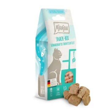 Katzen - Snacks MjAMjAM Adult Snackbox Thunfischfilet, 35 g