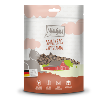 Katzen - Snacks MjAMjAM Adult Snackbag Lamm, 125 g