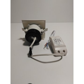 V-TAC LED Einbauleuchte COB Quadratisch Wasserdicht Warm...