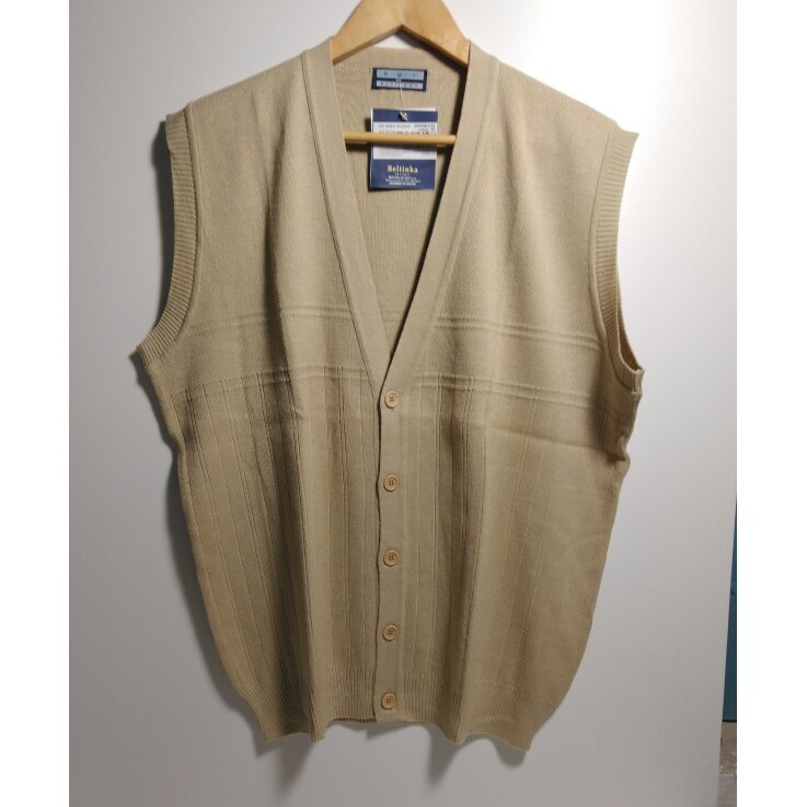 BELTINKA Ärmellose - Weste, beige, Gr. 52