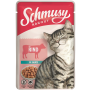Katzen - Nassfutter SCHMUSY Adult Ragout mit Rind in Sauce, 100 g
