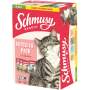 Katzen - Nassfutter SCHMUSY Adult Ragout in Jelly Multibox, 12 x 100 g