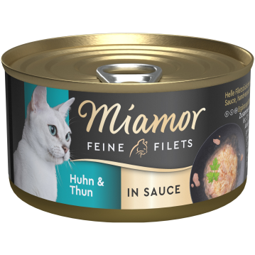 Katzen - Nassfutter MIAMOR Adult Feine Filets in Sauce...