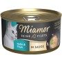 Katzen - Nassfutter MIAMOR Adult Feine Filets in Sauce Huhn &amp; Thun, 85 g