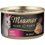 Katzen - Nassfutter MIAMOR Adult Feine Filets in Jelly Huhn &amp; Reis, 100 g
