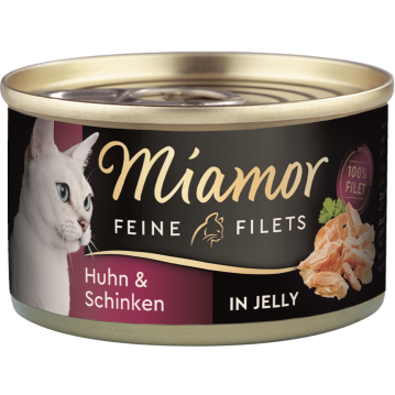 Katzen - Nassfutter MIAMOR Adult Feine Filets in Jelly...