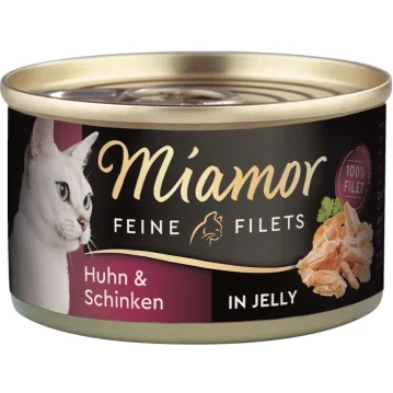 Katzen - Nassfutter MIAMOR Adult Feine Filets in Jelly...