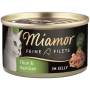 Katzen - Nassfutter MIAMOR Adult Feine Filets in Jelly Thun &amp; Gem&uuml;se, 100 g