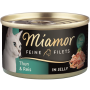 Katzen - Nassfutter MIAMOR Adult Feine Filets in Jelly Thun &amp; Reis, 100 g