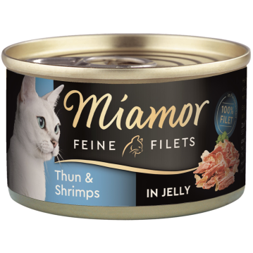 Katzen - Nassfutter MIAMOR Adult Feine Filets in Jelly...