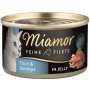 Katzen - Nassfutter MIAMOR Adult Feine Filets in Jelly Thun &amp; Shrimps, 100 g