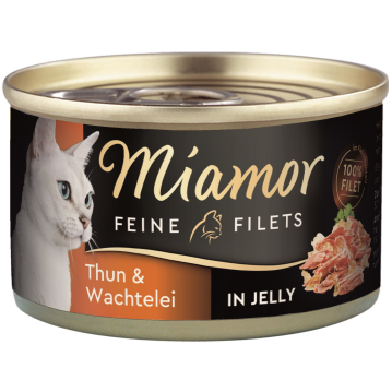 Katzen - Nassfutter MIAMOR Adult Feine Filets in Jelly...