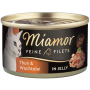 Katzen - Nassfutter MIAMOR Adult Feine Filets in Jelly Thun &amp; Wachtelei, 100 g