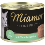 Katzen - Nassfutter MIAMOR Adult Feine Filets in Jelly Thun &amp; Gem&uuml;se, 185 g