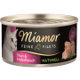 Katzen - Nassfutter MIAMOR Adult Feine Filets Naturell Thun &amp; Krebsfleisch, 80 g