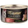 Katzen - Nassfutter MIAMOR Adult Feine Filets Naturell Thun &amp; Lachs, 80 g