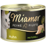 Katzen - Nassfutter MIAMOR Adult Feine Filets Naturell Huhn pur, 156 g