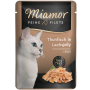 Katzen - Nassfutter MIAMOR Adult Feine Filets in Jelly Thunfisch in Lachsjelly, 100 g