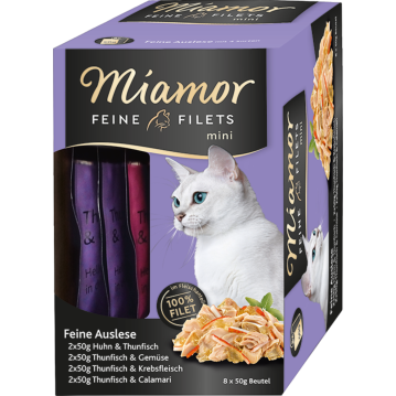 Katzen - Nassfutter MIAMOR Adult Feine Filets Mini...