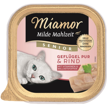 Katzen - Nassfutter MIAMOR Senior Milde Mahlzeit...