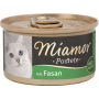 Katzen - Nassfutter MIAMOR Adult Pastete Fasan, 85 g