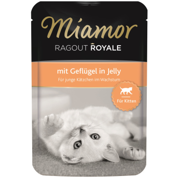 Katzen - Nassfutter MIAMOR Kitten Ragout Royale in Jelly...