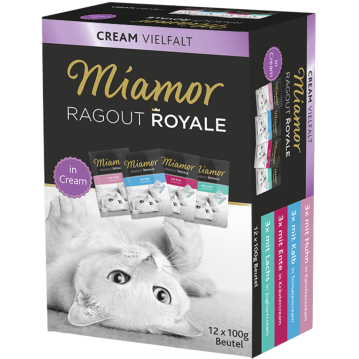 Katzen - Nassfutter MIAMOR Adult Ragout Royale in Cream...