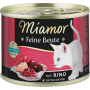 Katzen - Nassfutter MIAMOR Adult Feine Beute Rind, 185 g