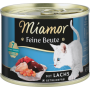Katzen - Nassfutter MIAMOR Adult Feine Beute Lachs, 185 g