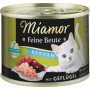 Katzen - Nassfutter MIAMOR Kitten Feine Beute Gefl&uuml;gel, 185 g