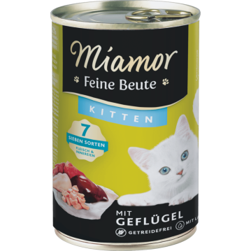 Katzen - Nassfutter MIAMOR Kitten Feine Beute...
